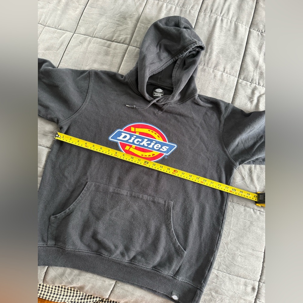 Dickies Black Hoodie and Gray T-Shirt Set Y2K - Picture 3 of 14